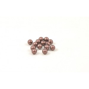 Swarovski perle ronde (5810) 3mm brun velours 